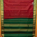Pure Silk Sarees - Maroon SASPS35634 - Image 6