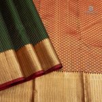 Pure Silk Sarees - Dark Green SASPS35635 - Image 3