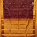 Pure Silk Sarees - Dark Maroon SASPS35636 - Image 6