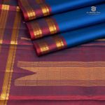 Pure Silk Sarees - Royal Blue SASPS35637 - Image 4