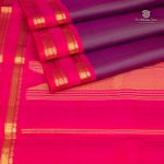 Pure Silk Sarees - Dual Shade Pink with Green SASPS35638 - Image 4