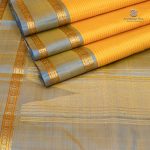 Pure Silk Sarees - Mustard Yellow SASPS35640 - Image 4