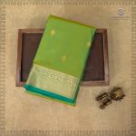 Pure Silk Sarees - Dual Shade Green with Yellow SASPS35641