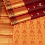 Pure Silk Sarees - Maroon SASPS35642 - Image 4