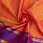 Pure Silk Sarees - Dual Shade Orange SASPS35644 - Image 2