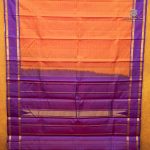 Pure Silk Sarees - Dual Shade Orange SASPS35644 - Image 6