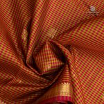 Pure Silk Sarees - Multicolor Checks SASPS35645 - Image 2