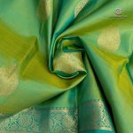 Pure Silk Sarees - Dual Shade Green with Yellow SASPS35648 - Image 2