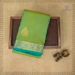 Pure Silk Sarees - Dual Shade Green with Yellow SASPS35648