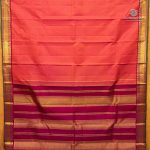 Pure Silk Sarees - Dual Shade Orange with Pink SASPS35649 - Image 6