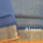 Silk Cotton Sarees Korvai – Lemon Yellow SAS0035656 - Image 4