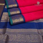 Silk Cotton Sarees Korvai – Rani Pink SAS0035657 - Image 3