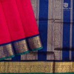 Silk Cotton Sarees Korvai – Rani Pink SAS0035657