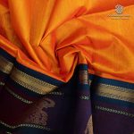 Silk Cotton Sarees Korvai – Mambala Yellow SAS0035659 - Image 2