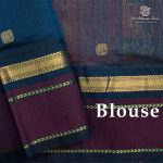 Silk Cotton Sarees Korvai – Mambala Yellow SAS0035659 - Image 4