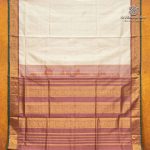 Silk Cotton Sarees Korvai – Off White SAS0035660 - Image 5