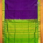 Silk Cotton Sarees Korvai – Dark Purple SAS0035661 - Image 5
