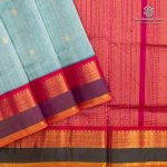 Silk Cotton Sarees Korvai – Mint Tulip SAS0035662