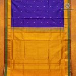 Silk Cotton Sarees Korvai – Dark Violet SAS0035663 - Image 5