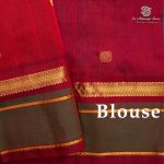 Silk Cotton Sarees Korvai – Peacock Blue SAS0035666 - Image 4