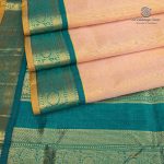 Silk Cotton Sarees Korvai – Cream SAS0035671 - Image 3