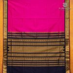 Silk Cotton Sarees Korvai – Rani Pink SAS0035672 - Image 5