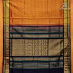 Silk Cotton Sarees Muthukattam – Fire Orange SAS0035677 - Image 4