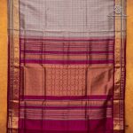Silk Cotton Sarees Muthukattam – Beigeish Grey SAS0035679 - Image 4