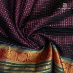 Silk Cotton Sarees Muthukattam – Purple Brown SAS0035681 - Image 2