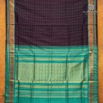 Silk Cotton Sarees Muthukattam – Purple Brown SAS0035681 - Image 4