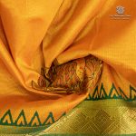 Silk Cotton Printed Sarees – Mango Yellow SASSC0035688 - Image 2