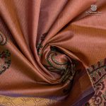 Silk Cotton Printed Sarees – Dusky Mauve SASSC0035690 - Image 2