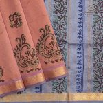 Silk Cotton Printed Sarees – Dusky Mauve SASSC0035690