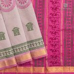 Silk Cotton Printed Sarees – Pinkish Beige SASSC0035691