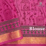 Silk Cotton Printed Sarees – Pinkish Beige SASSC0035691 - Image 3