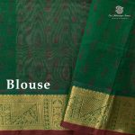 Silk Cotton Printed Sarees – Dark Onion Pink SASSC0035695 - Image 3