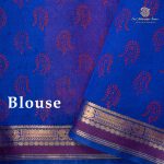 Silk Cotton Printed Sarees – Dark Peach SASSC0035698 - Image 3