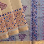 Silk Cotton Printed Sarees – Beige SASSC0035699