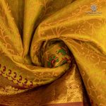 Silk Cotton Printed Sarees – Golden Yellow SASSC0035703 - Image 2