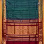 Silk Cotton Sarees Muthukattam – Menaka Green SAS0035706 - Image 4