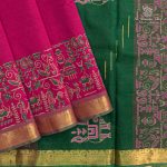Silk Cotton Printed Sarees – Rani Pink SASSC0035710