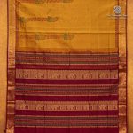 Silk Cotton Printed Sarees – Fenugreek SASSC0035714 - Image 4