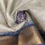 Silk Cotton Printed Sarees – White SASSC0035715 - Image 2