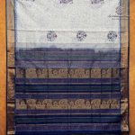 Silk Cotton Printed Sarees – White SASSC0035715 - Image 4