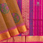 Silk Cotton Printed Sarees – Dark Honey SASSC0035720