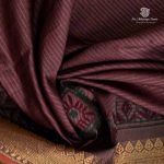 Semi Silk Cotton Printed Sarees – Dusky Mauve SASPC35725 - Image 2
