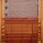 Semi Silk Cotton Printed Sarees – Light Fawn SASPC35732 - Image 4