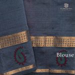 Semi Silk Cotton Printed Sarees – Blush Pink SASPC35737 - Image 3