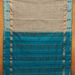 Semi Silk Cotton Printed Sarees – Beige SASPC35750 - Image 4