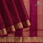 10 Yards Pure Silk Sarees - Burgundy SASTPS35760